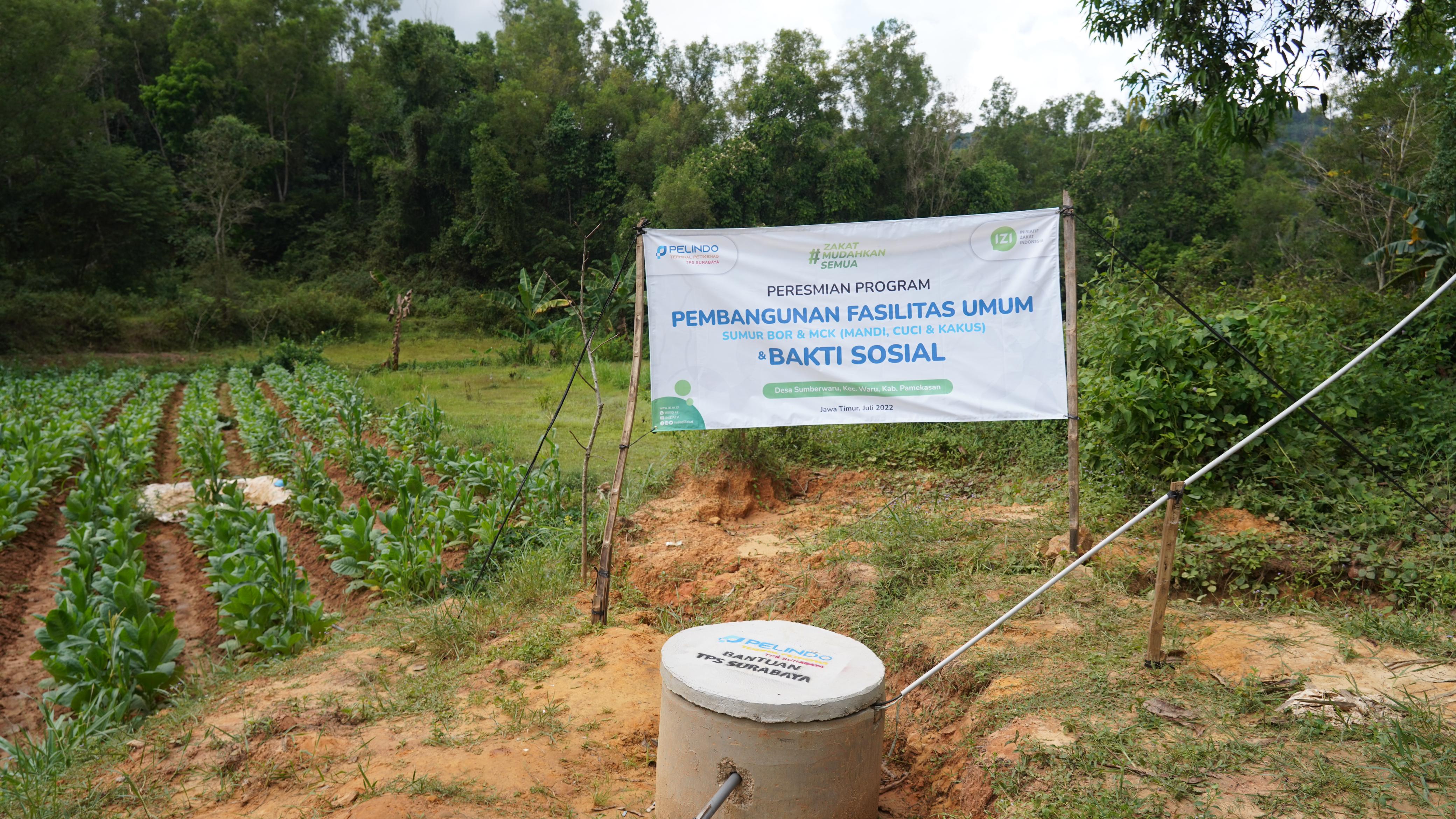 Perkuat Komitmen Sosial, TPS Hadirkan Program Air Bersih dan Sanitasi di Desa Sumberwaru Pamekasan Madura