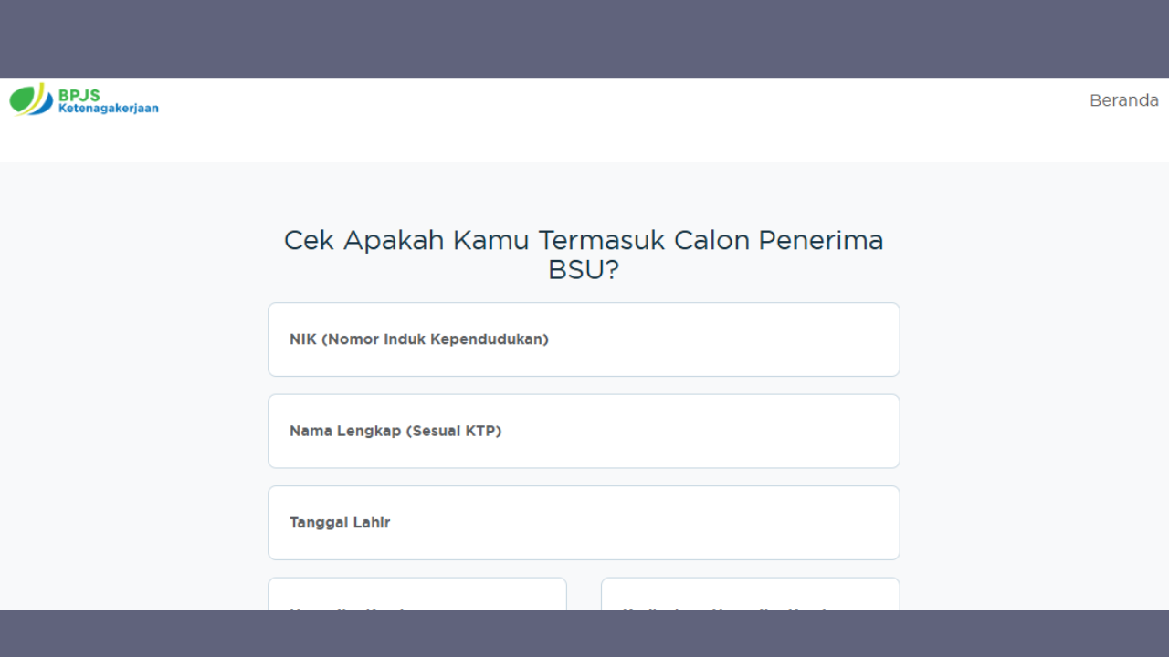 4 Link Resmi Cek Status Penerima BSU 2025 Tahap 3, Cukup Masukkan NIK KTP