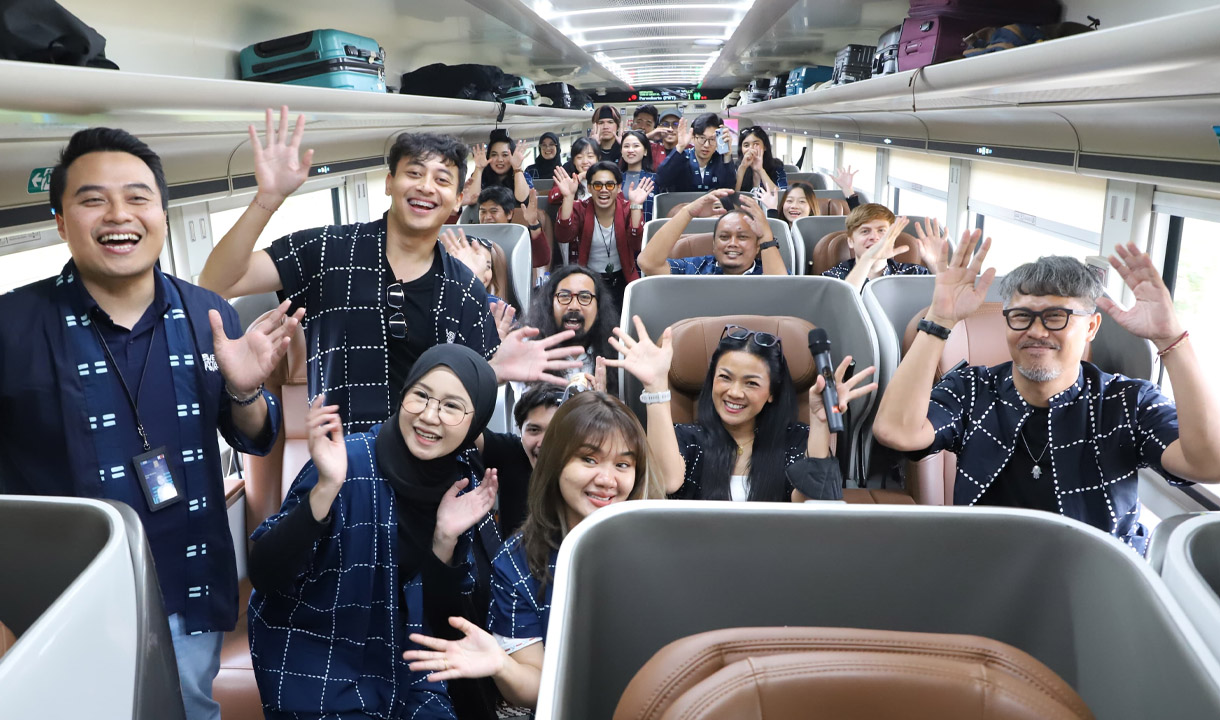 KAI Undang Content Creators Nikmati Pesona Surakarta Lewat Event Traveling by Train 2024   