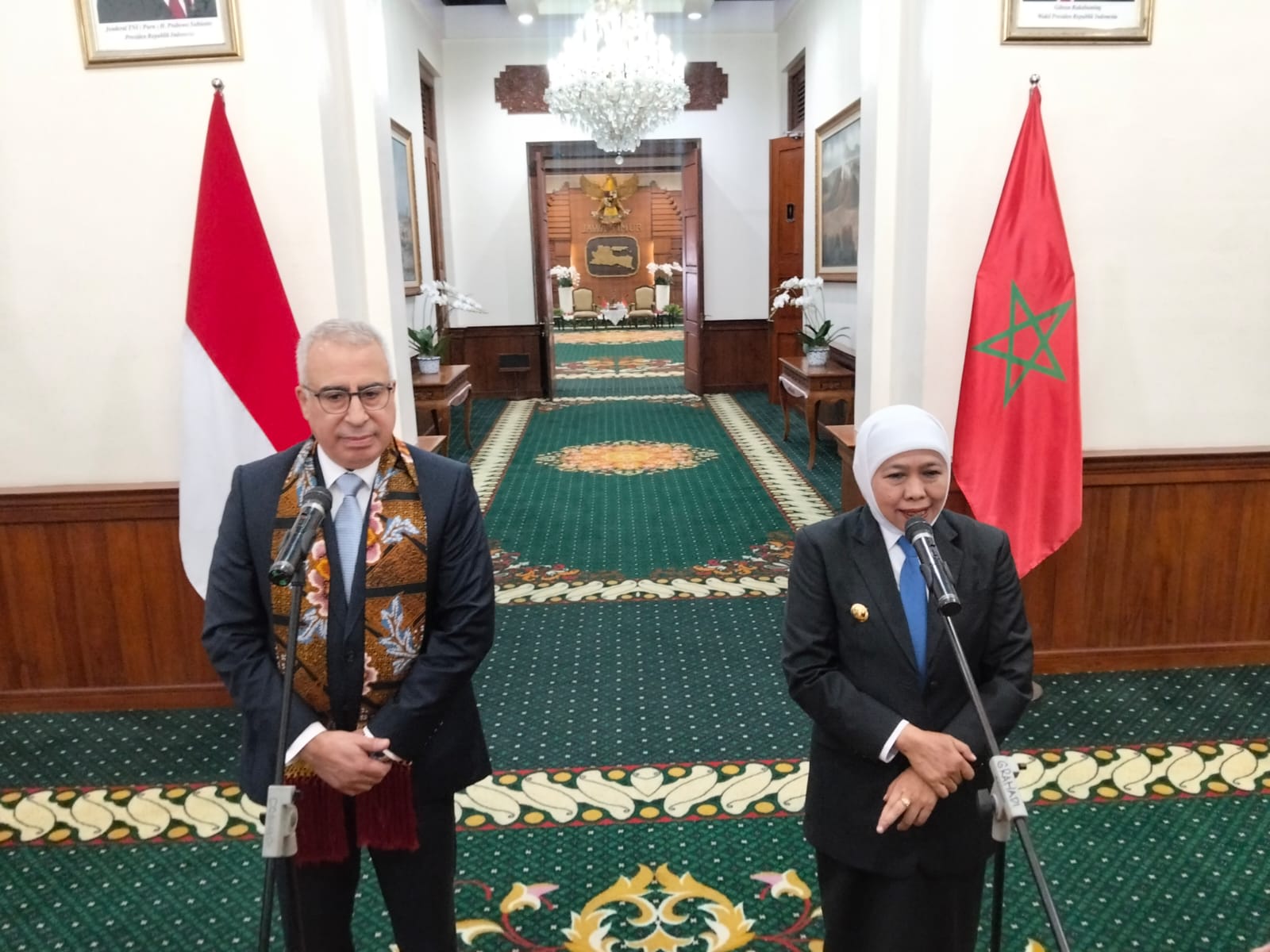 Jatim-Maroko Jajaki Kerja Sama Dagang hingga Smart City