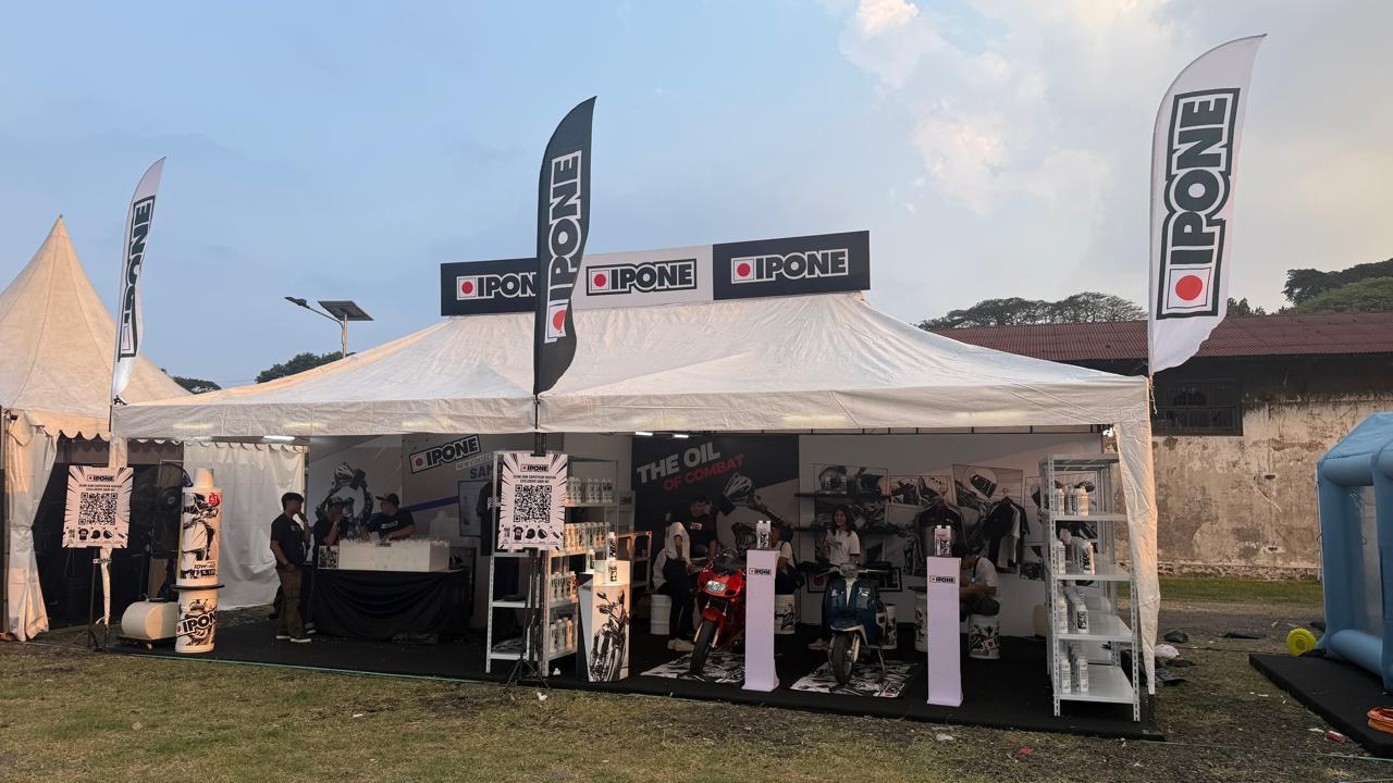 Ramaikan Iron Pipe 2026, Ipone Satukan Semangat Kustom Culture dan Penggemar Roda Dua