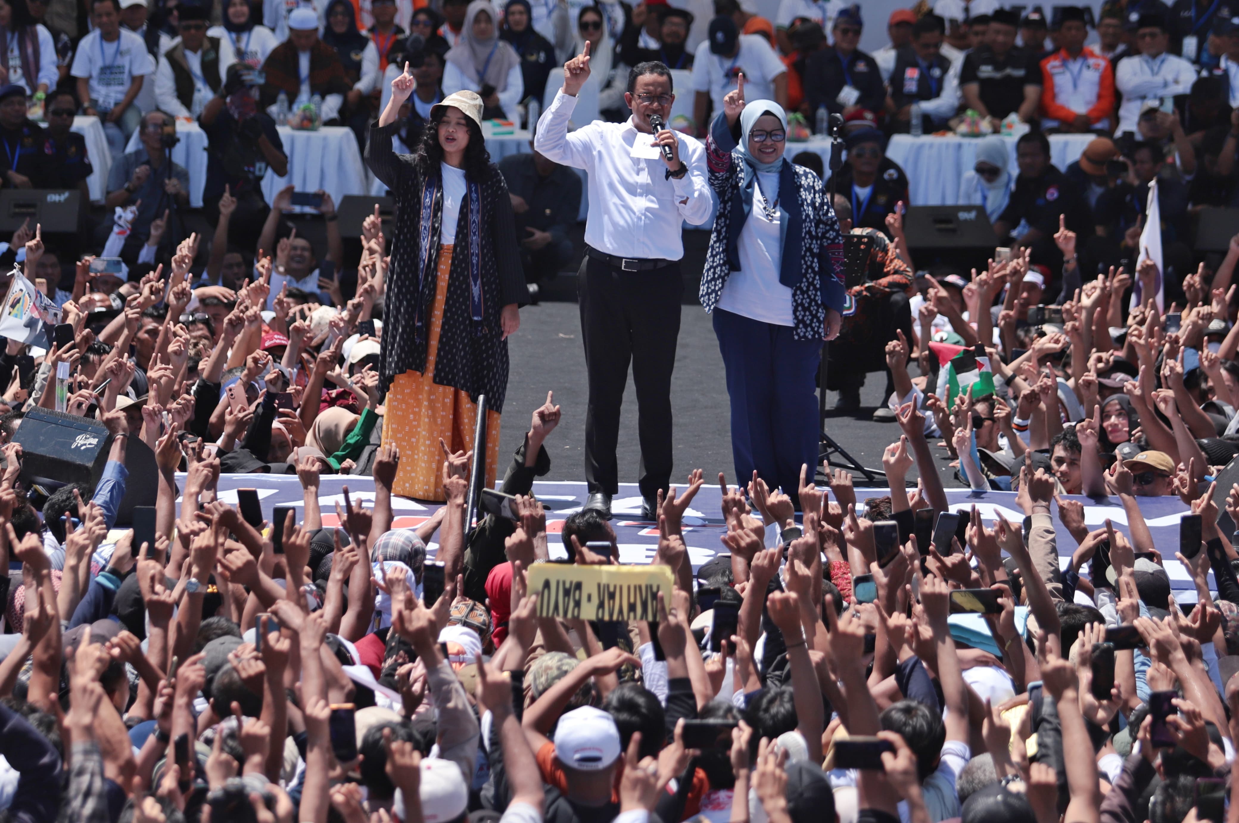 Anies Berharap Kampanye JIS yang Diramaikan 3 Juta Orang Diberikan Kemudahan