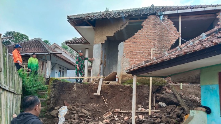 Gempa Garut Sebabkan 267 Rumah Terdampak, 8 Rumah Rusak Berat
