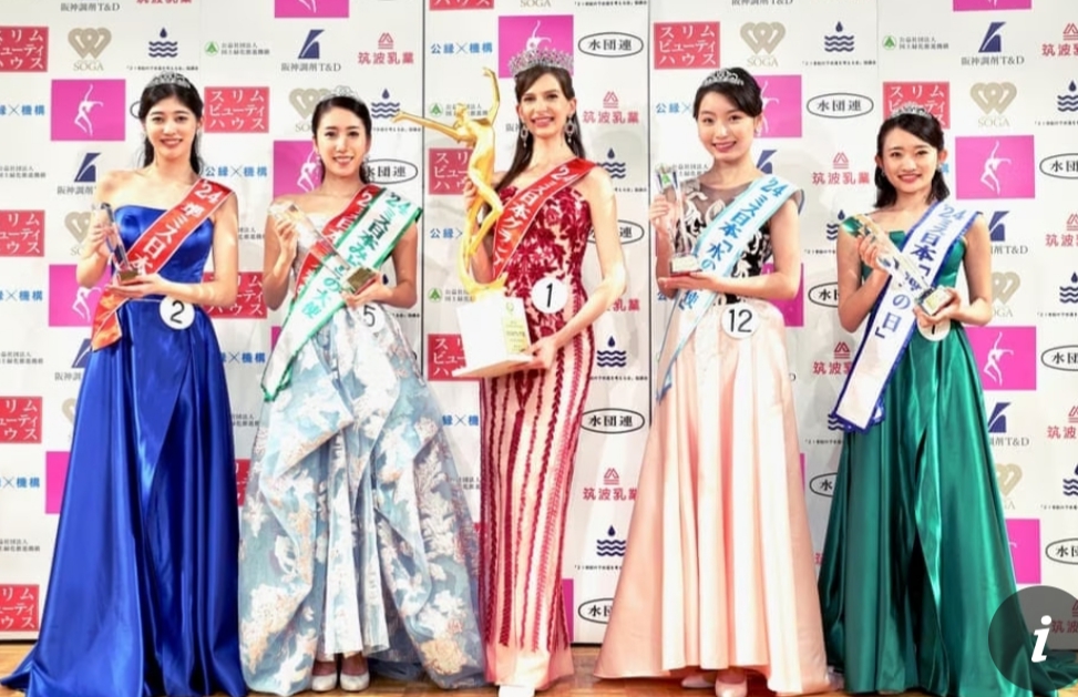 Miss Jepang Asal Ukraina Mundur, Tersandung Skandal Perselingkuhan dengan Suami Orang 