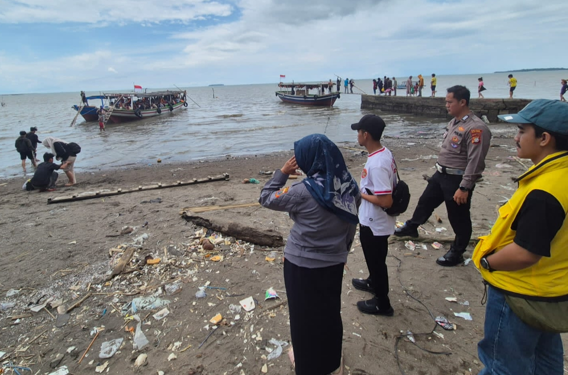 Amankan Lokasi Obyek Wisata, Polres Metro Tangerang Kota Kerahkan Personel Gabungan