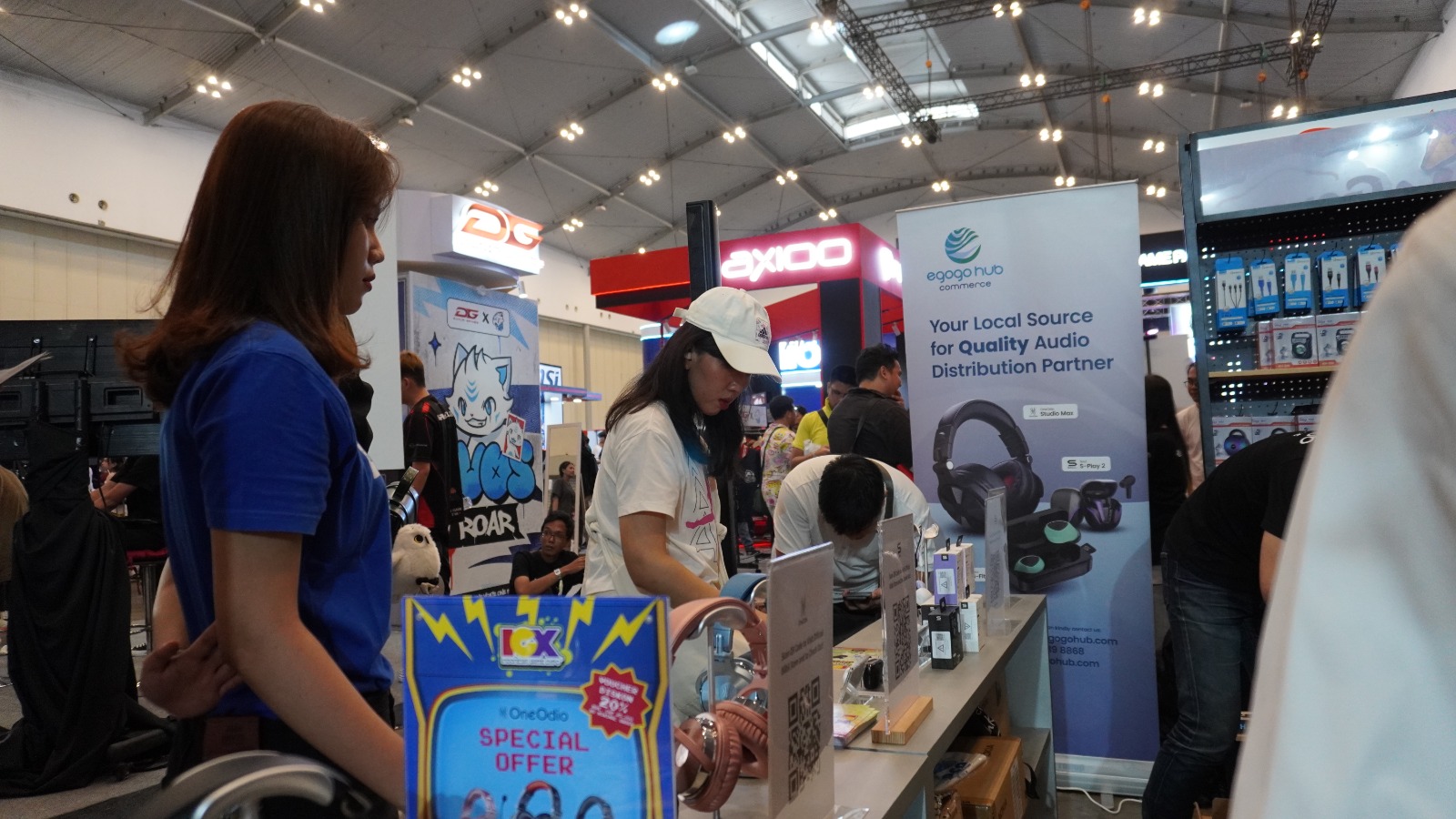 Hadir di Indonesia Games Expo 2024, Egogo Tawarkan Wireless Audio Premium, Bikin Gaming Lebih Seru