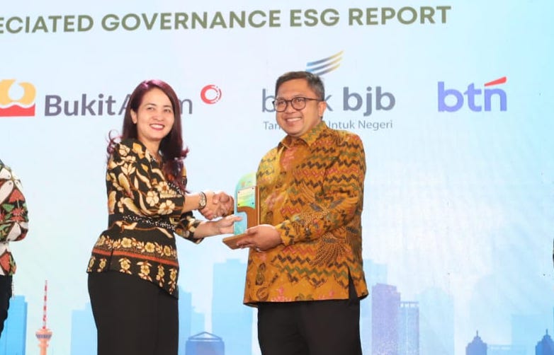 Bank BJB Raih Dua Penghargaan Sekaligus di Bidang ESG dan GCG