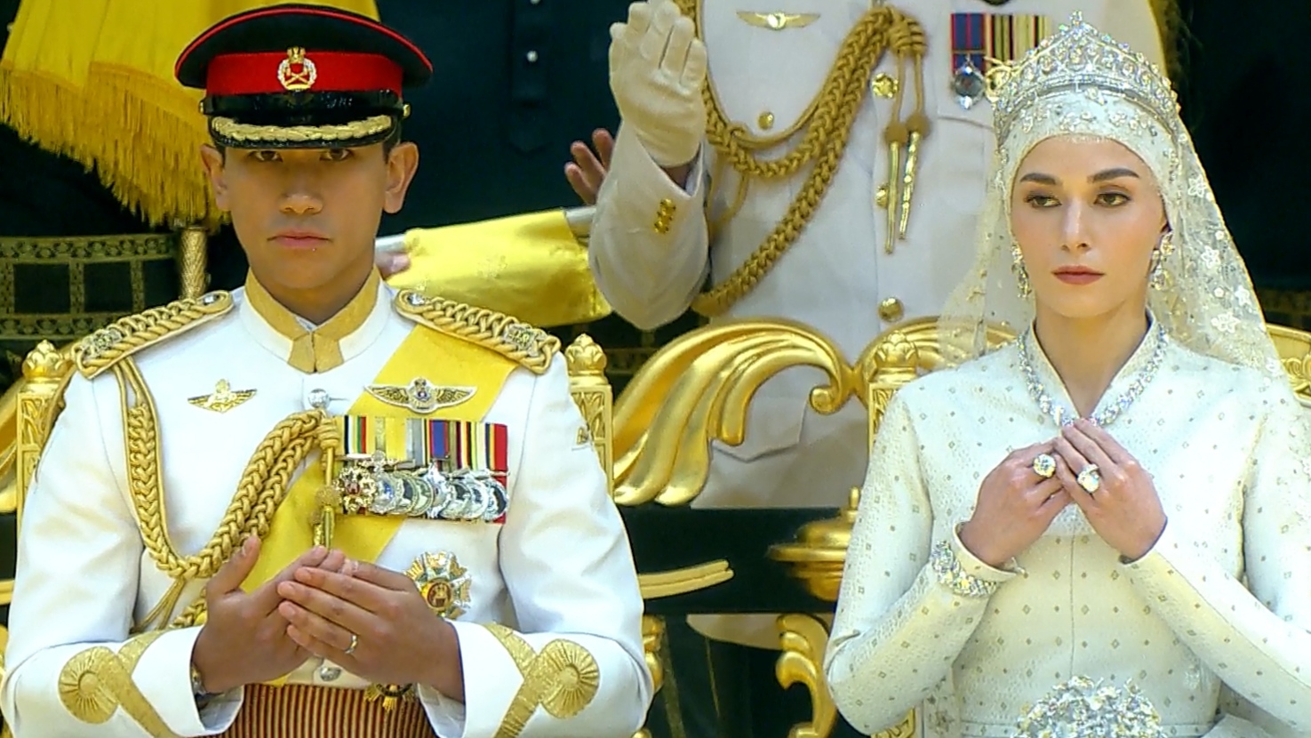 5 Fakta Resepsi Pernikahan Pangeran Mateen dan Anisha Rosnah