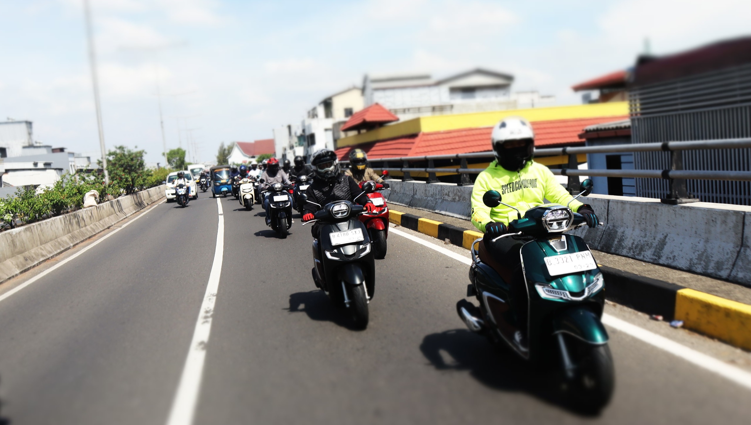 Wahana Gelar Riding Bareng Honda Stylo 160 Sambangi Lokasi Bersejarah di Jakarta