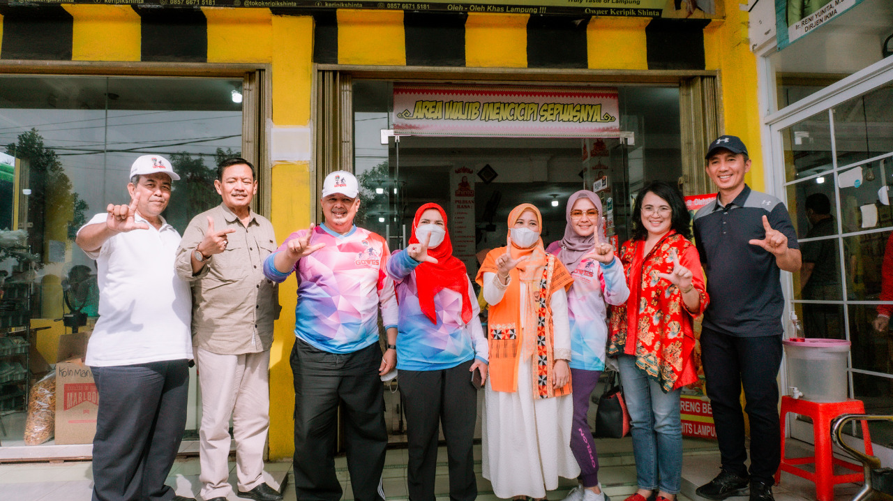 7 Walikota Serbu Pusat Oleh-Oleh Lampung