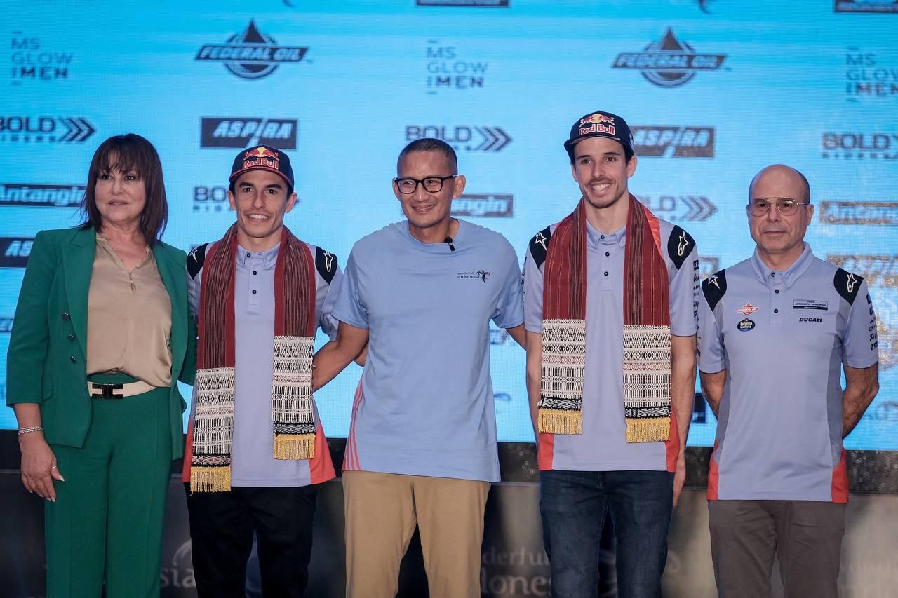 Kemenparekraf Kembali Jadi Sponsor Gresini Racing di MotoGP 2024, Target Perkuat Wisata dan Produk Indonesia