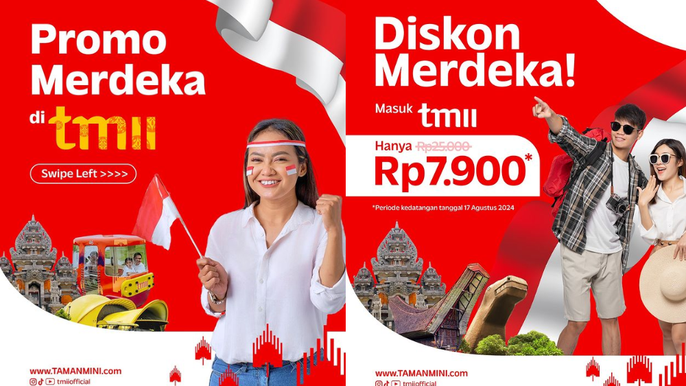 Tempat Wisata TMII Hadirkan Promo Merdeka Tiket Masuk Hanya Rp7.900, Bisa Gratis Naik Wahana!