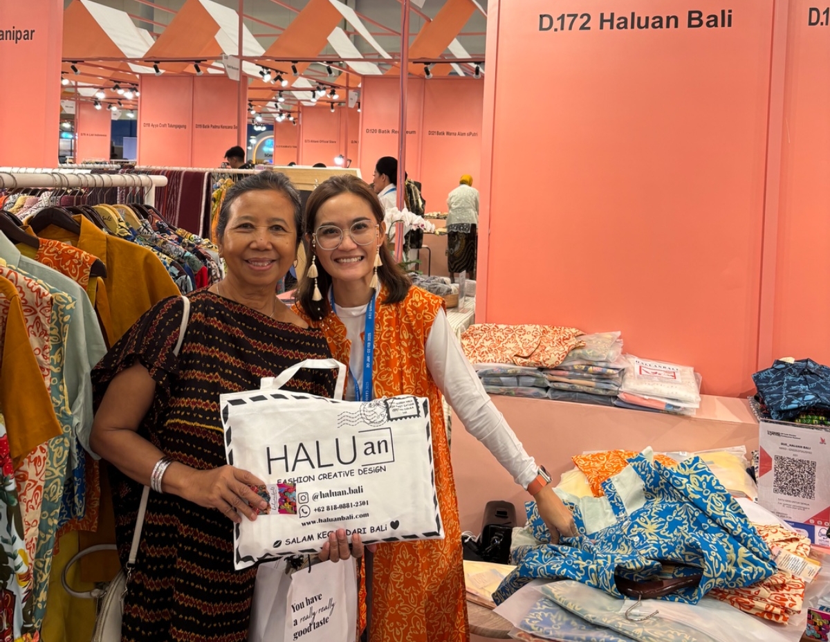 Lewat Pameran BRI, Pengusaha Muda Asal Bali Pasarkan Fashion dengan Sentuhan Digital 