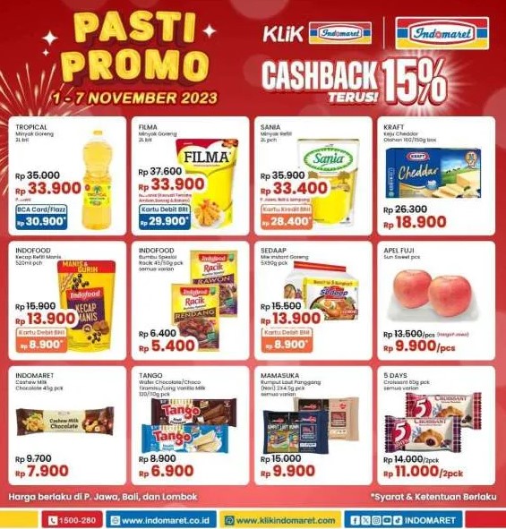 Katalog Promo JSM Indomaret Edisi 3-7 November 2023, Pasti Promo Sepekan!