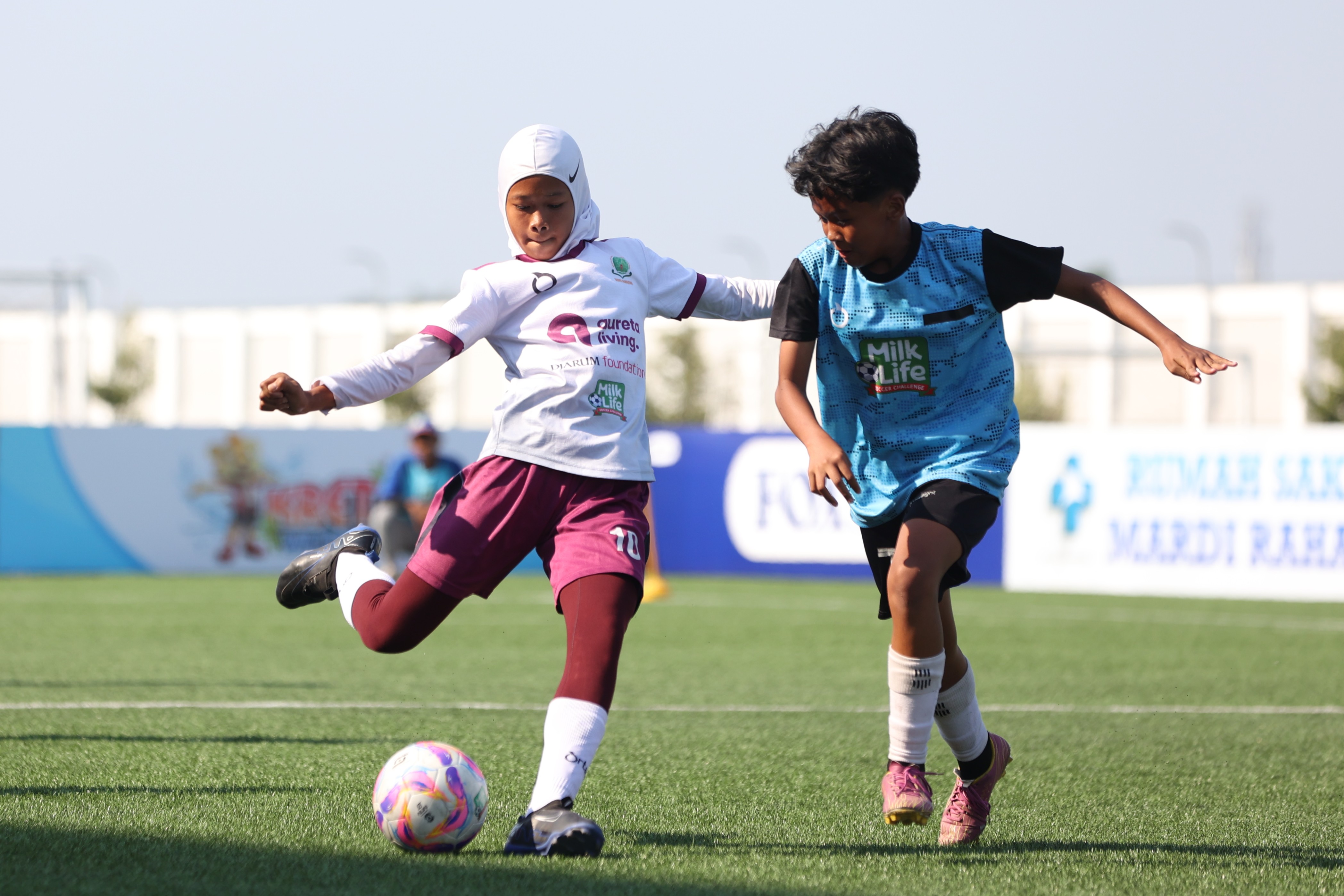 Talenta Muda Pesepak Bola Putri Bermunculan di Ajang MilkLife Soccer Challenge 2025 dari Kudus 