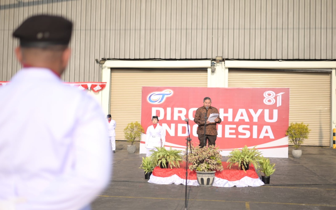 OT Group Rayakan HUT ke-81 RI, Upacara Bendera Digelar Serentak di Pabrik hingga Depo