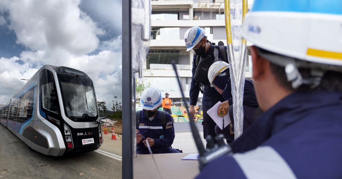 Mulai 10 Agustus Trem Otonom Siap Uji Coba di IKN