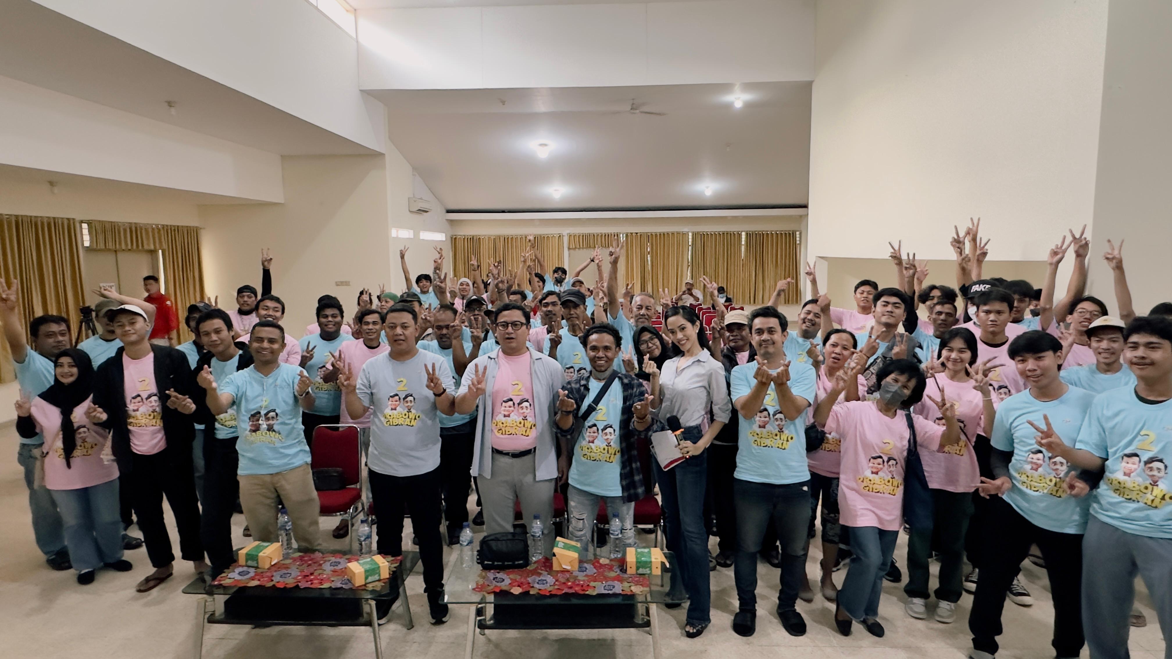 Dukung Prabowo-Gibran, Relawan Sakti Siap Lakukan Kampanye Door to Door