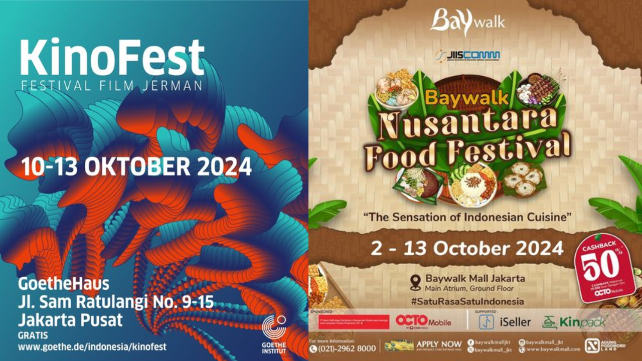 10 Daftar Event Jakarta Hari Ini 13 Oktober 2024, Ide Ngedate Gratis