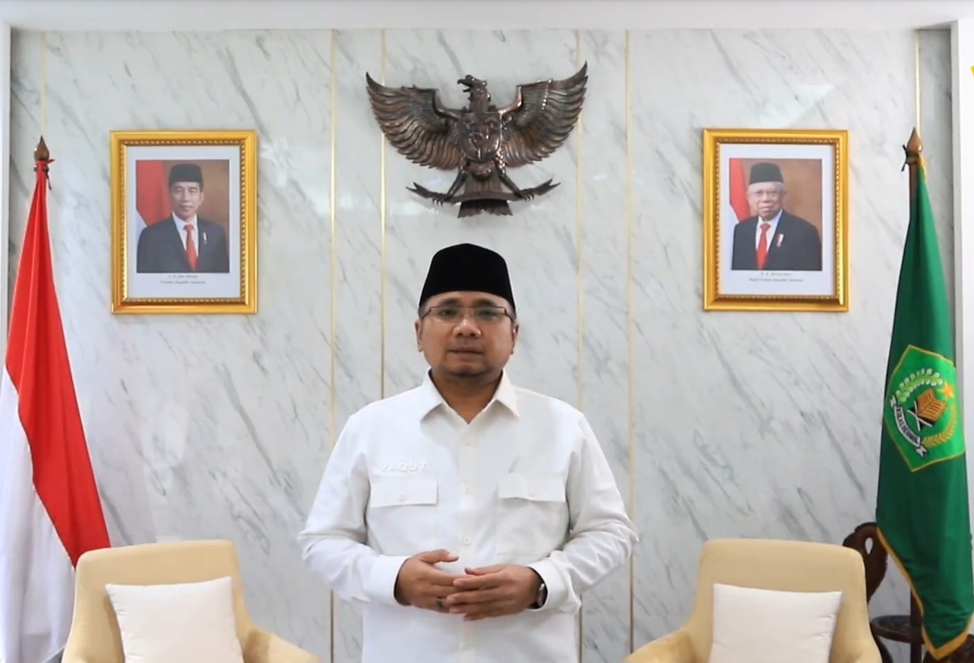 Menag Ucapkan Selamat Tahun Baru Islam:  Teladani Nilai-Nilai Hijrah Nabi dan Ulama Indonesia 