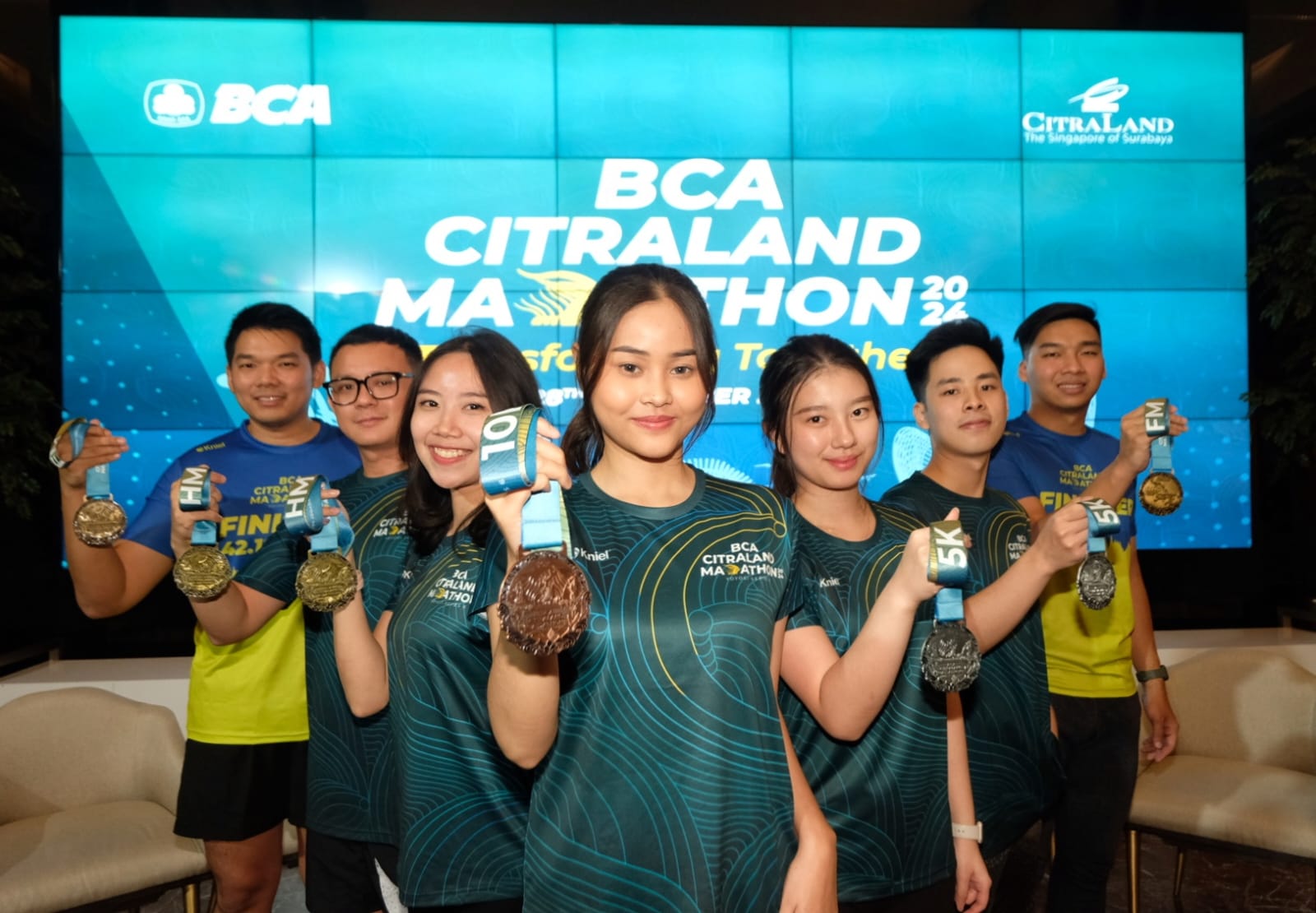 Launching Jersey & Medali BCA Citraland Marathon 2024, Event Lari Akbar Akhir Tahun! 