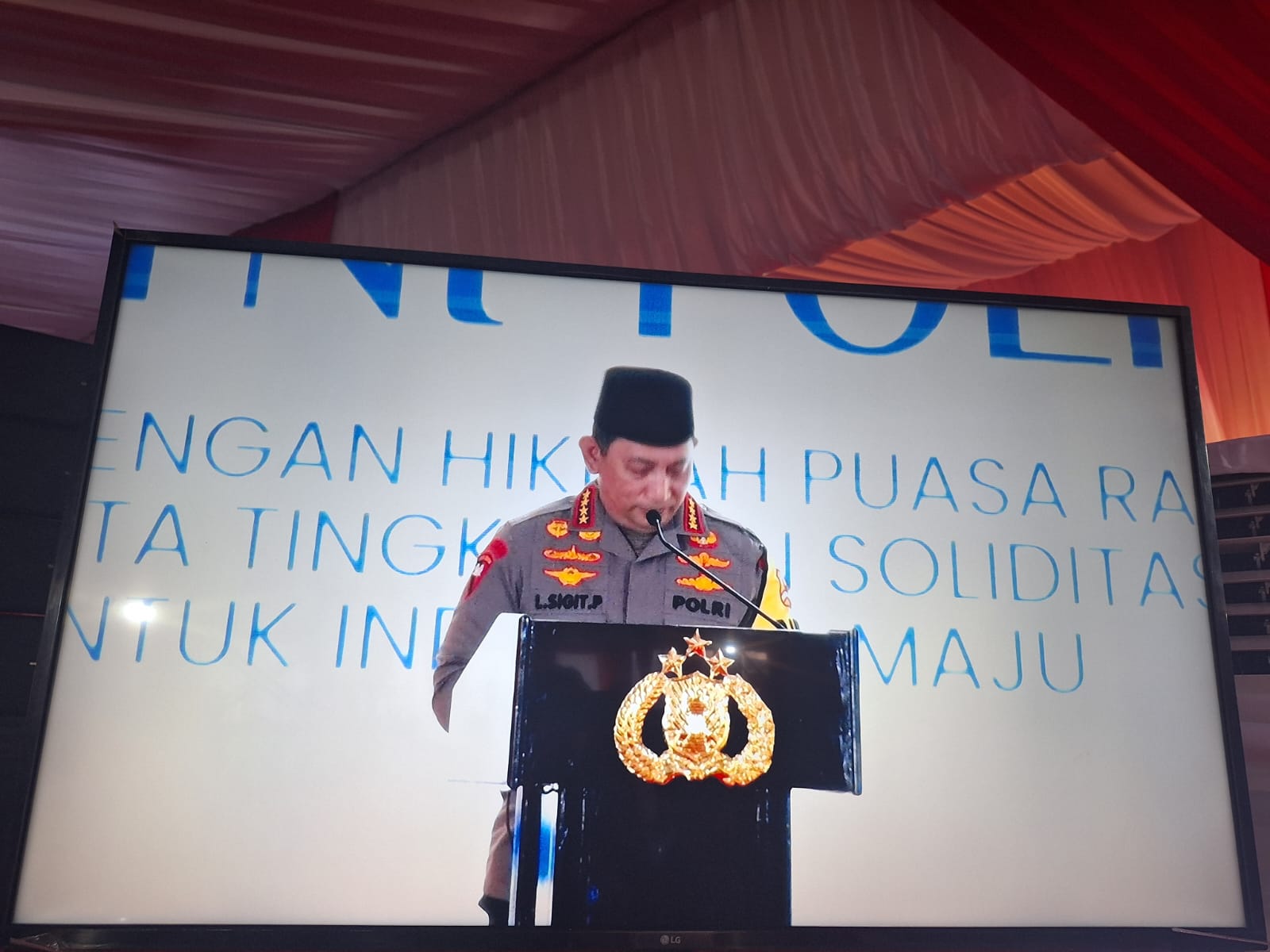 Hadiri Buka Bersama TNI-Polri, Kapolri: Wujud Perkuat Sinergitas