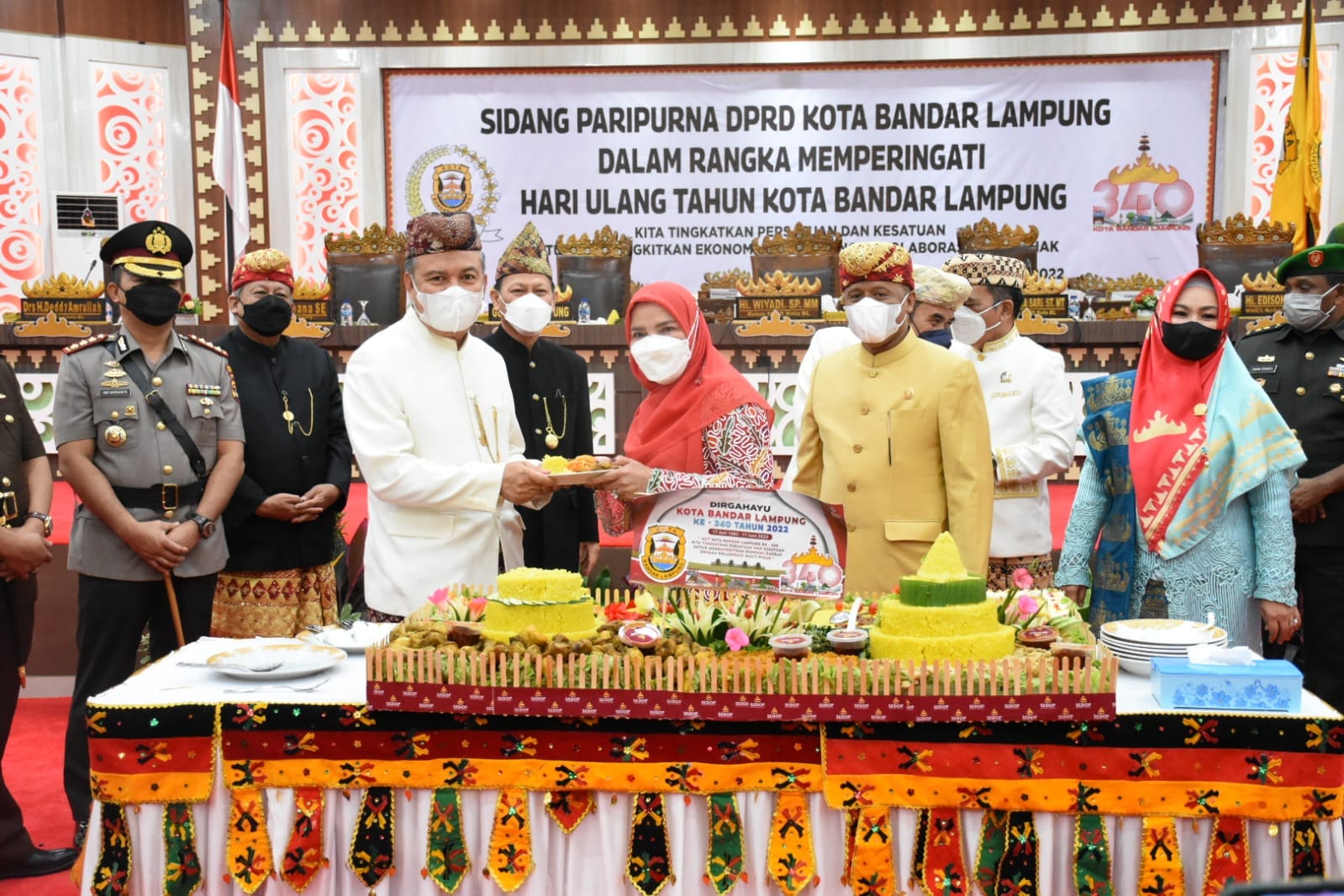 HUT Ke-340 Kota Bandar Lampung Momen Jaga Kebersamaan