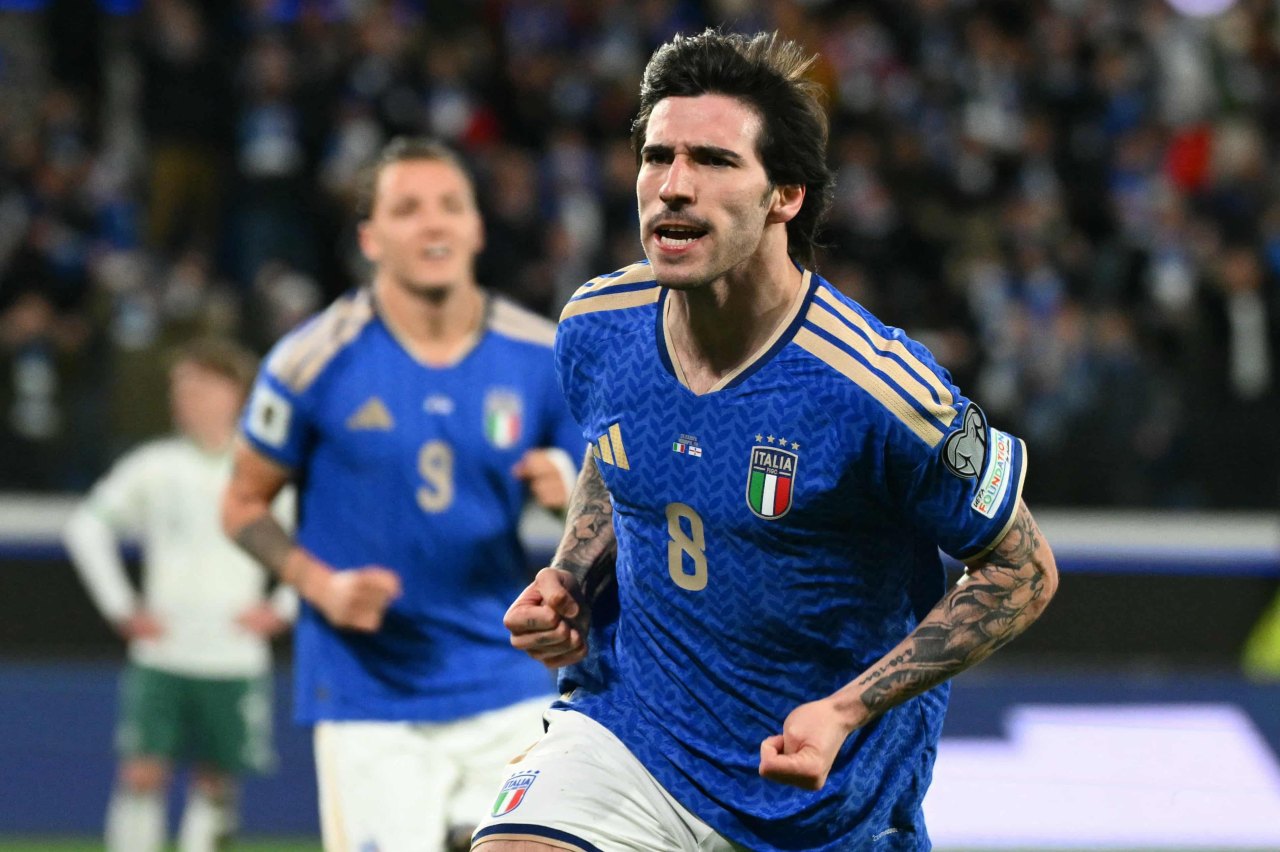 Italia vs Irlandia Utara 2-0, Gil Azzurri Selangkah Lagi Menuju Piala Dunia 2026