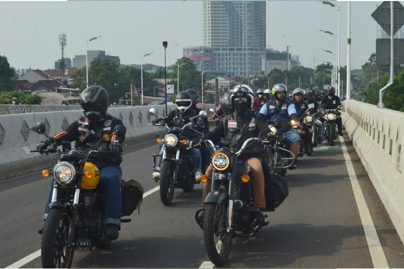 Komunitas Royal Riders Indonesia Gelar One Ride 2022 Serentak di Berbagai Kota