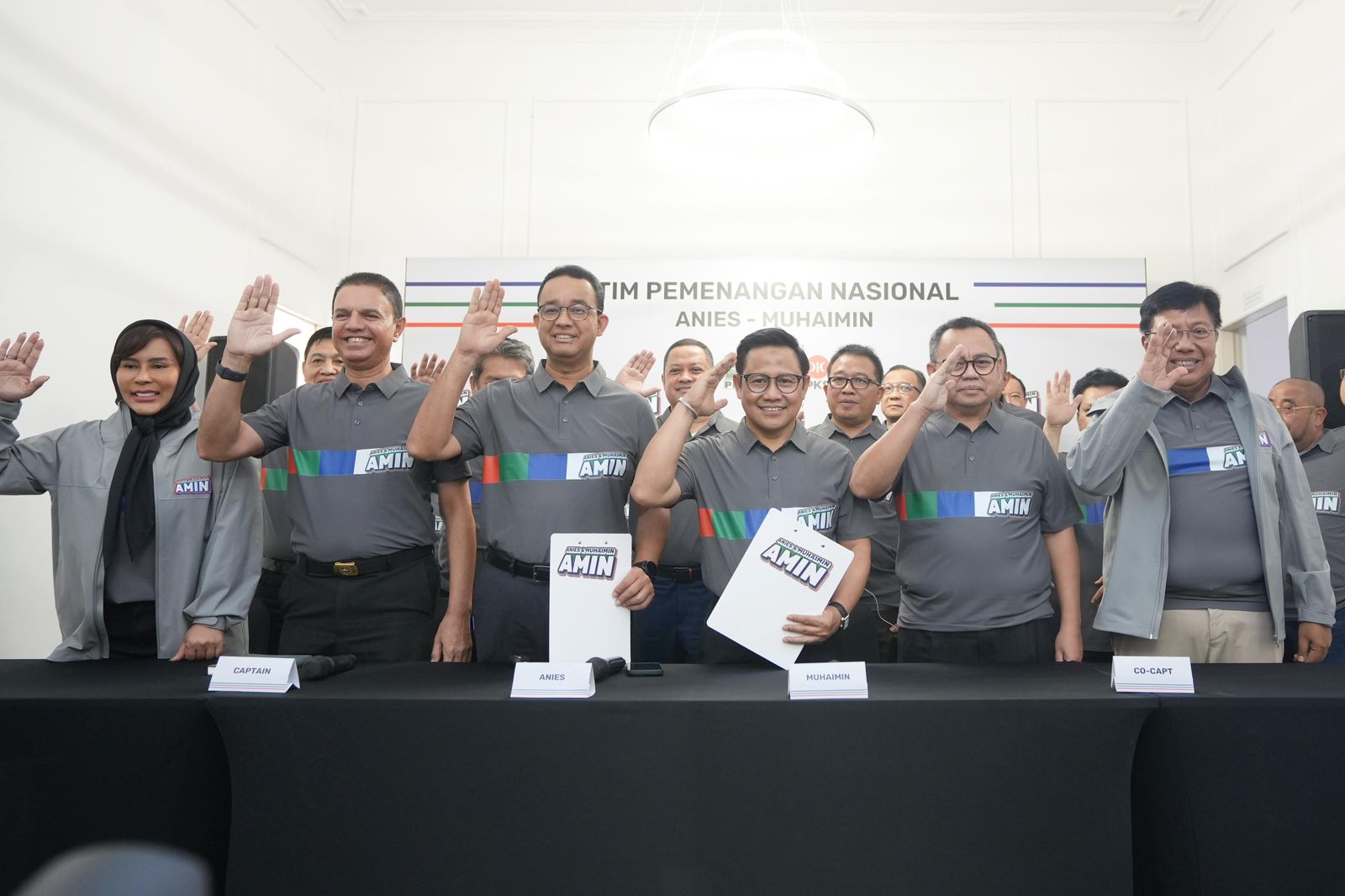 Amin Umumkan Tim Pemenangan Nasional: Mantan Kabasarnas Jadi Kapten