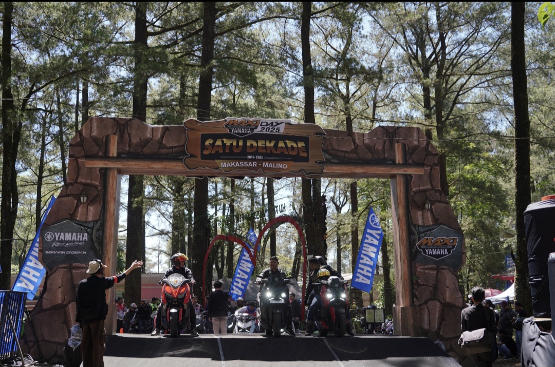 Ribuan Biker Tumpah Ruah di Malino! Ini Serunya MAXi Yamaha Day 2025