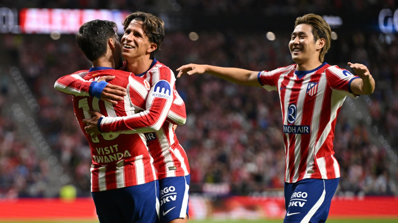 Atletico Madrid vs Malaga 2-0, Start Manis Los Rojiblancos di La Liga