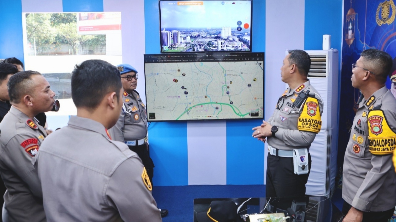 Cek Pos Layanan Pagedangan, Karoops PMJ Ingatkan Petugas Layani Baik Pemudik