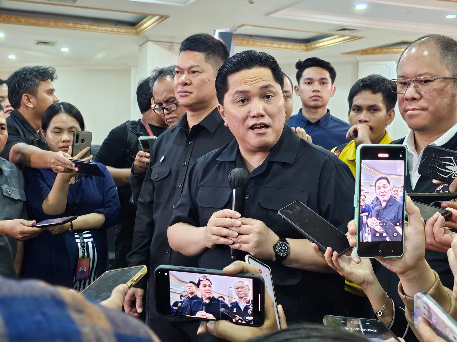 Habis Pecat Kluivert, Erick Thohir Ogah Bicara Soal Timnas