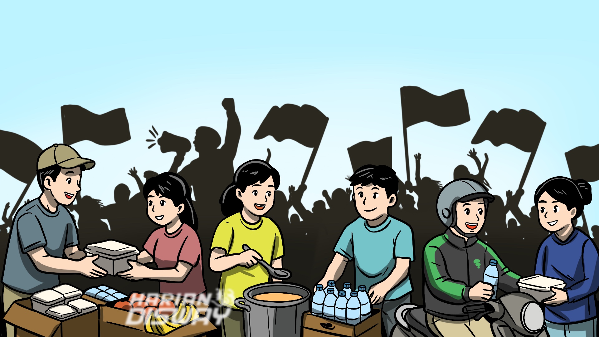 Demo kok Patungan?: Membaca Arah Baru Gerakan Tanpa Pemimpin