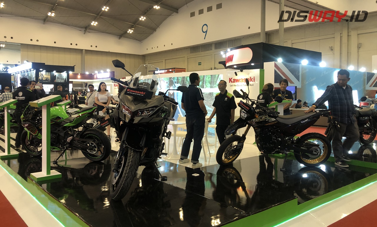 Mejeng di IMOS 2024, Kawasaki Versys 1100 Terbaru Tampil Makin Gahar