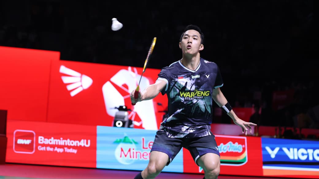Jonatan Christe Dilibas Victor Lai di Final Indonesia Open 2026, Kartu Kuning Jadi Penyebab?