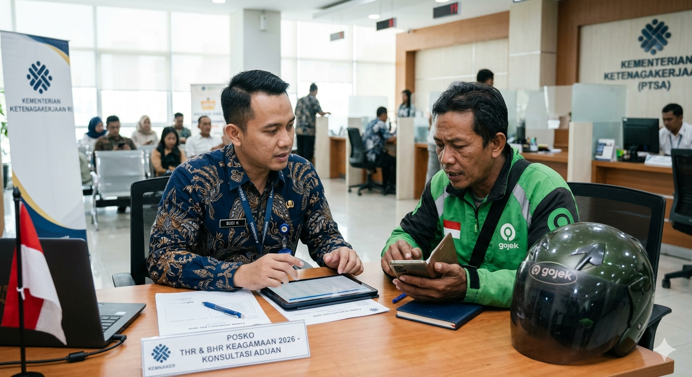 Kemnaker Terima 2.113 Aduan THR, Posko Tetap Siaga Selama Libur Nasional dan Cuti Bersama