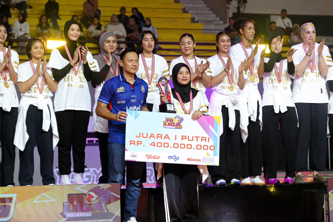 Jakarta Pertamina Enduro Juara Proliga 2026, Kunci Gelar dengan Sapu Bersih di Final