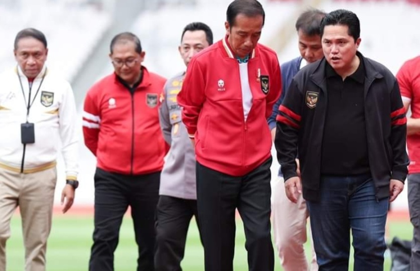  Erick Thohir Kurang Tidur Bolak Balik Urusi Bola: Dukungan Pak Jokowi Sudah Maksimal!