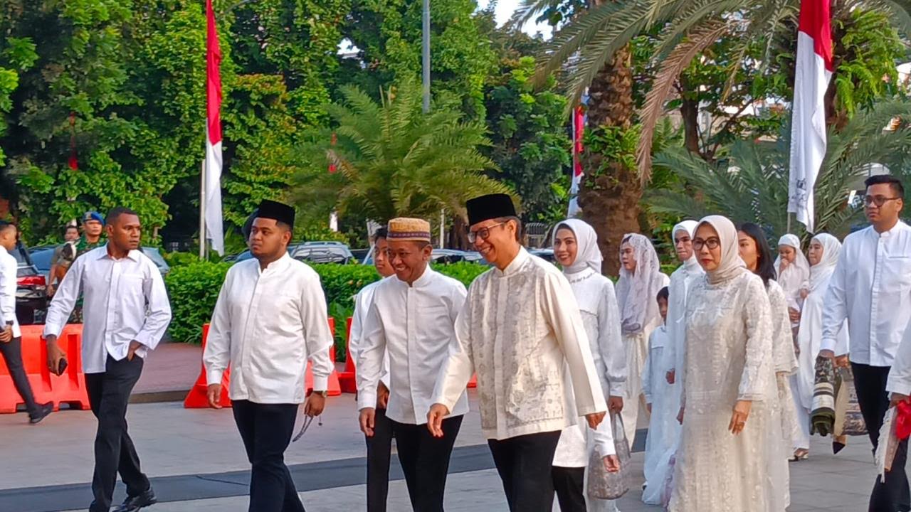 Lebaran 2024, Sejumlah Menteri Laksanakan Salat Idul Fitri 1445 H di Masjid Istiqlal