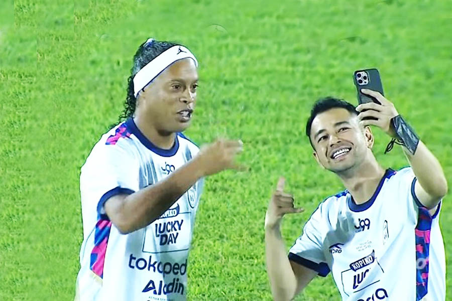 Ronaldinho Main 30 Menit Bela RANS Nusantara FC, Rafi Ahmad: Takut Cedera Asuransinya Mahal