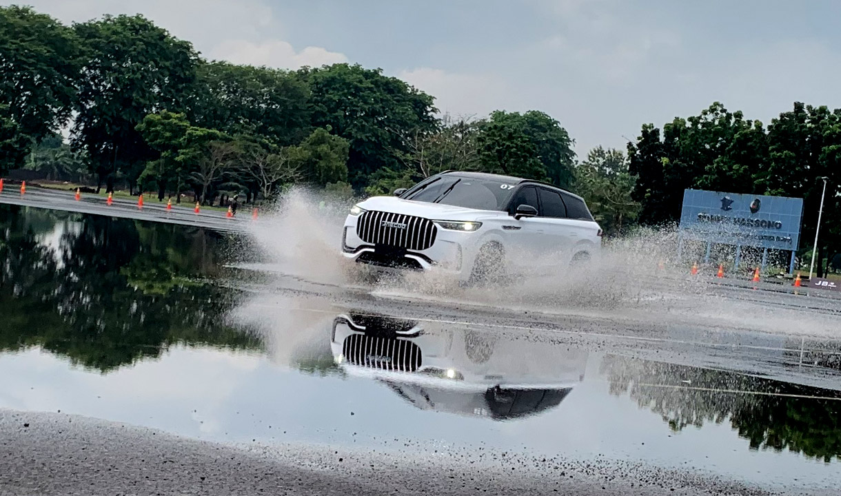 Performa CDC Magnetic Suspension Jaecoo J8 SHS Ardis, Bisa Otomatis Adjust Kekerasan Suspensi Sesuai Karakter Jalan