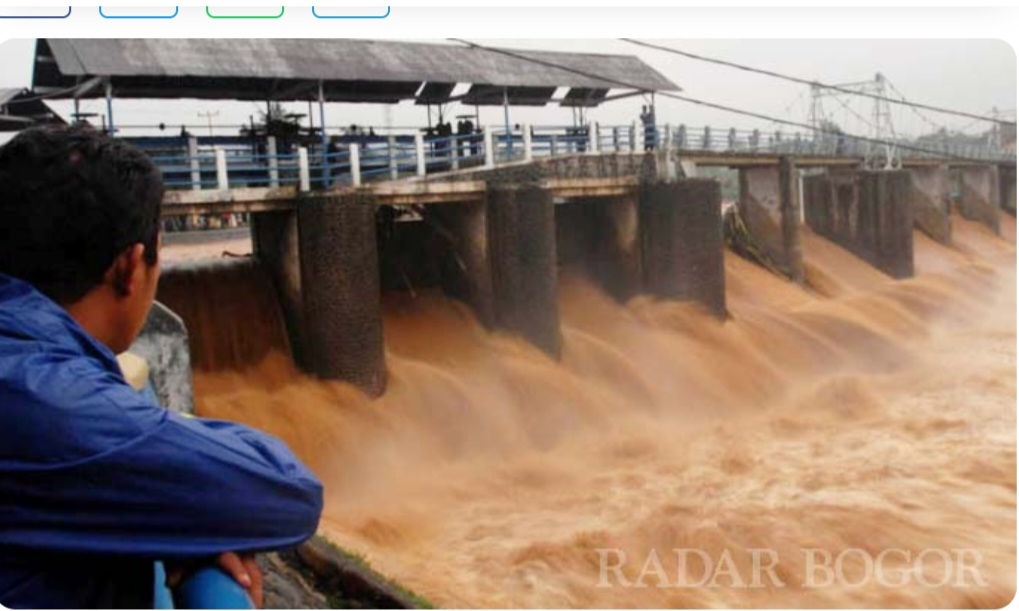Gawat! Bendungan Katulampa Sempat Siaga 1, 10 Aliran Sungai di Jakarta Harap Warga Waspada Banjir