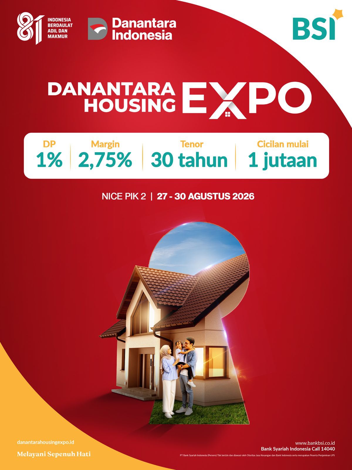 Dukung Program 3 Juta Rumah, BSI Hadirkan Pembiayaan Hunian dengan Margin Mulai 2,75 Persen