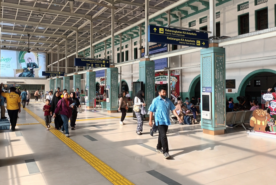 Libur Awal Tahun 2026, KAI Ungkap 53 Ribu Lebih Tiket KA Masih Tersedia