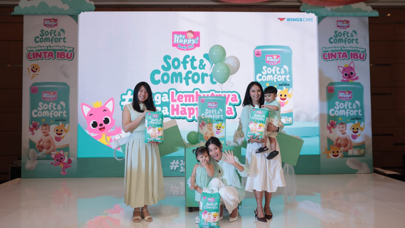 Terinspirasi Sentuhan Lembut Ibu, Baby Happy Luncurkan Soft & Comfort di Momen Hari Ibu