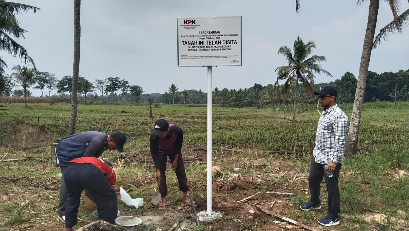 KPK Sita 54 Tanah Senilai Rp 150 Miliar Perkara Korupsi Tol Trans Sumatera 