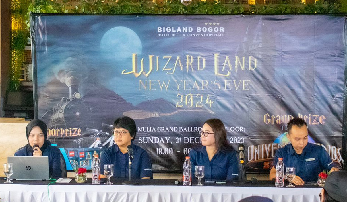 Hadirkan Pengalaman Tak Terlupakan Pergantian Tahun 2023, Bigland Bogor Hotel Hadir Dengan Wizard Land