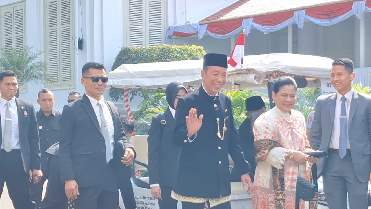 SBY, Jokowi, hingga Ma'ruf Amin Tiba di Istana untuk Ikuti HUT ke-80 RI